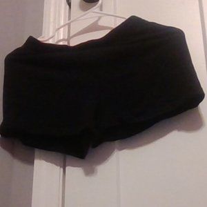 Black 'Wonder Nation' shorts